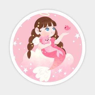 Angelic Mermaid Magnet